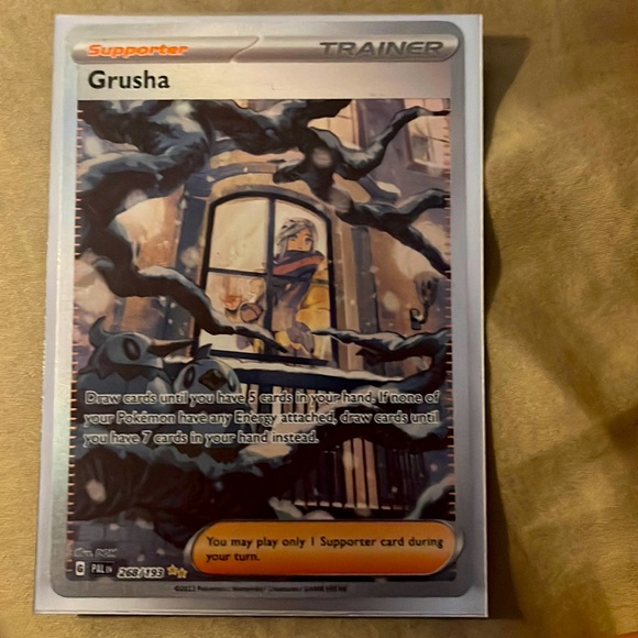 Pokemon Other - 🔴⚪️GRUSHA ALT ART 268/193 PALDEA🔴⚪️